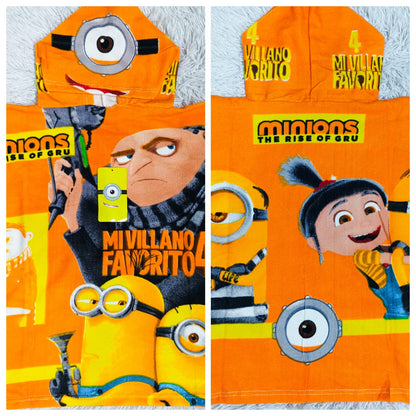 Toallon poncho para niño