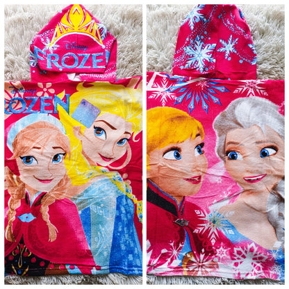 Toallon poncho para niño