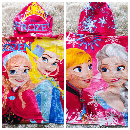 Toallon poncho para niño