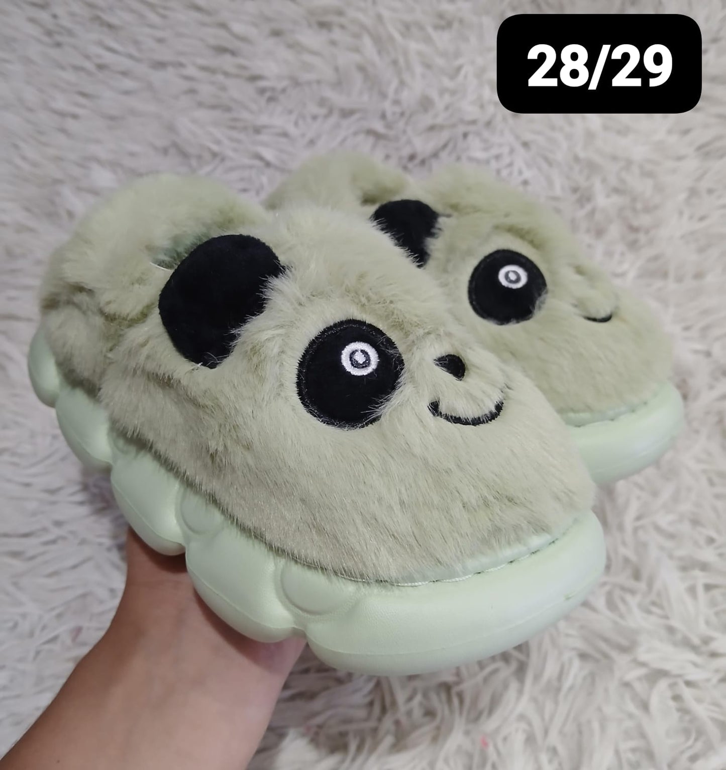 Pantuflas Panda para  niño