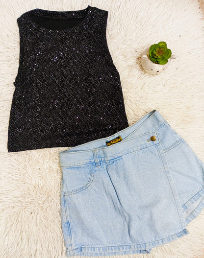 SHORT POLLERA DE MUJER