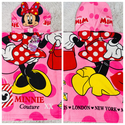 Toallon poncho para niño