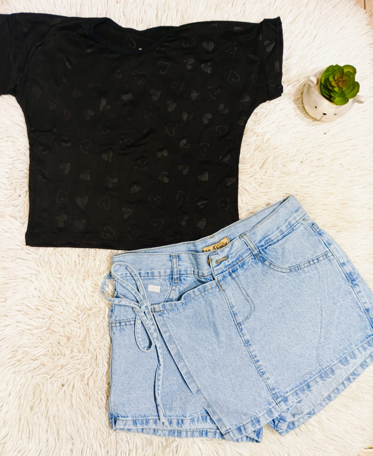 SHORT POLLERA DE MUJER