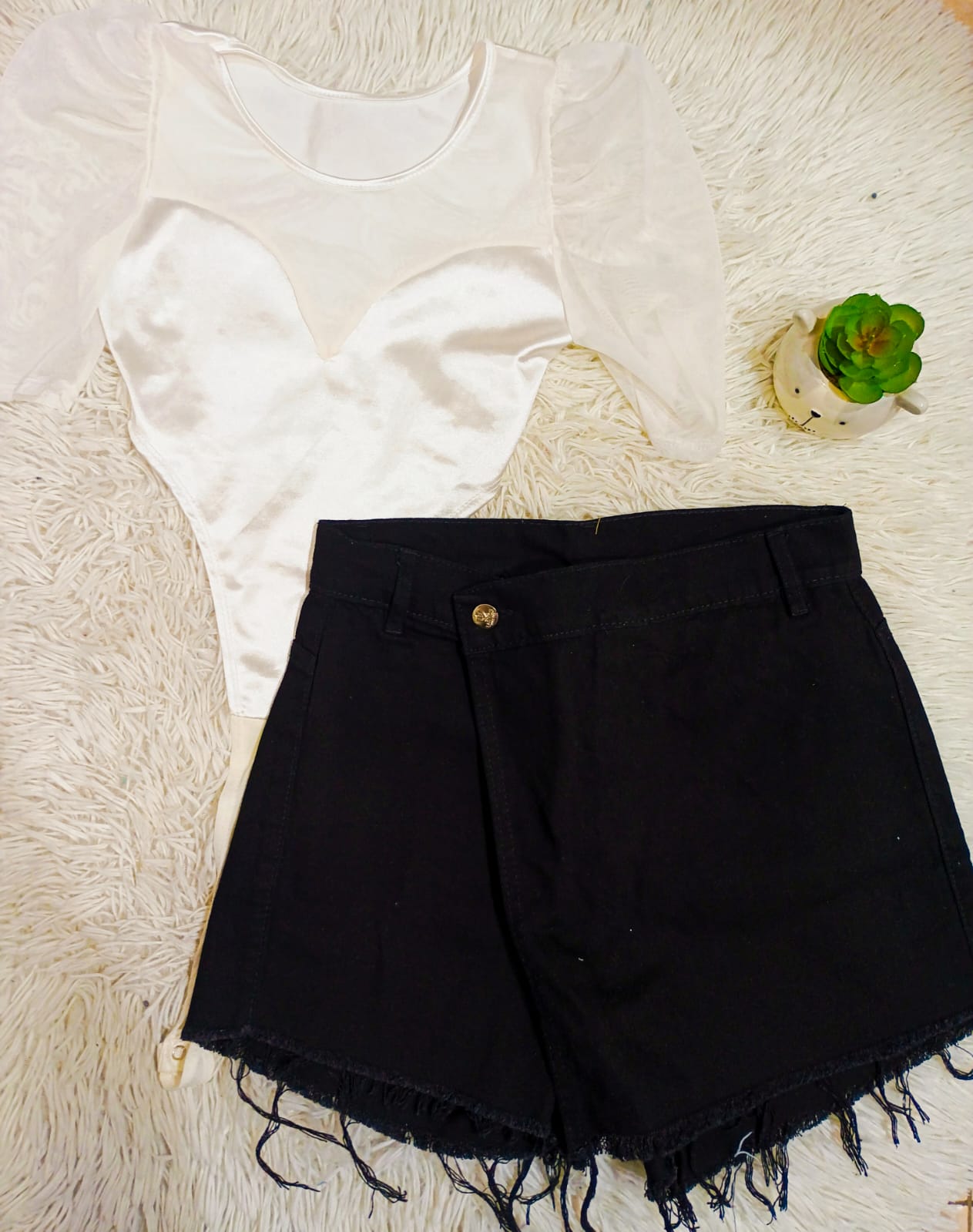 SHORT POLLERA DE MUJER