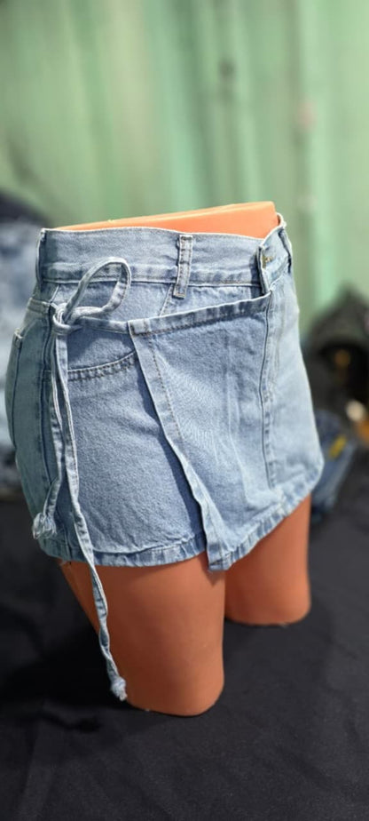 SHORT POLLERA DE MUJER