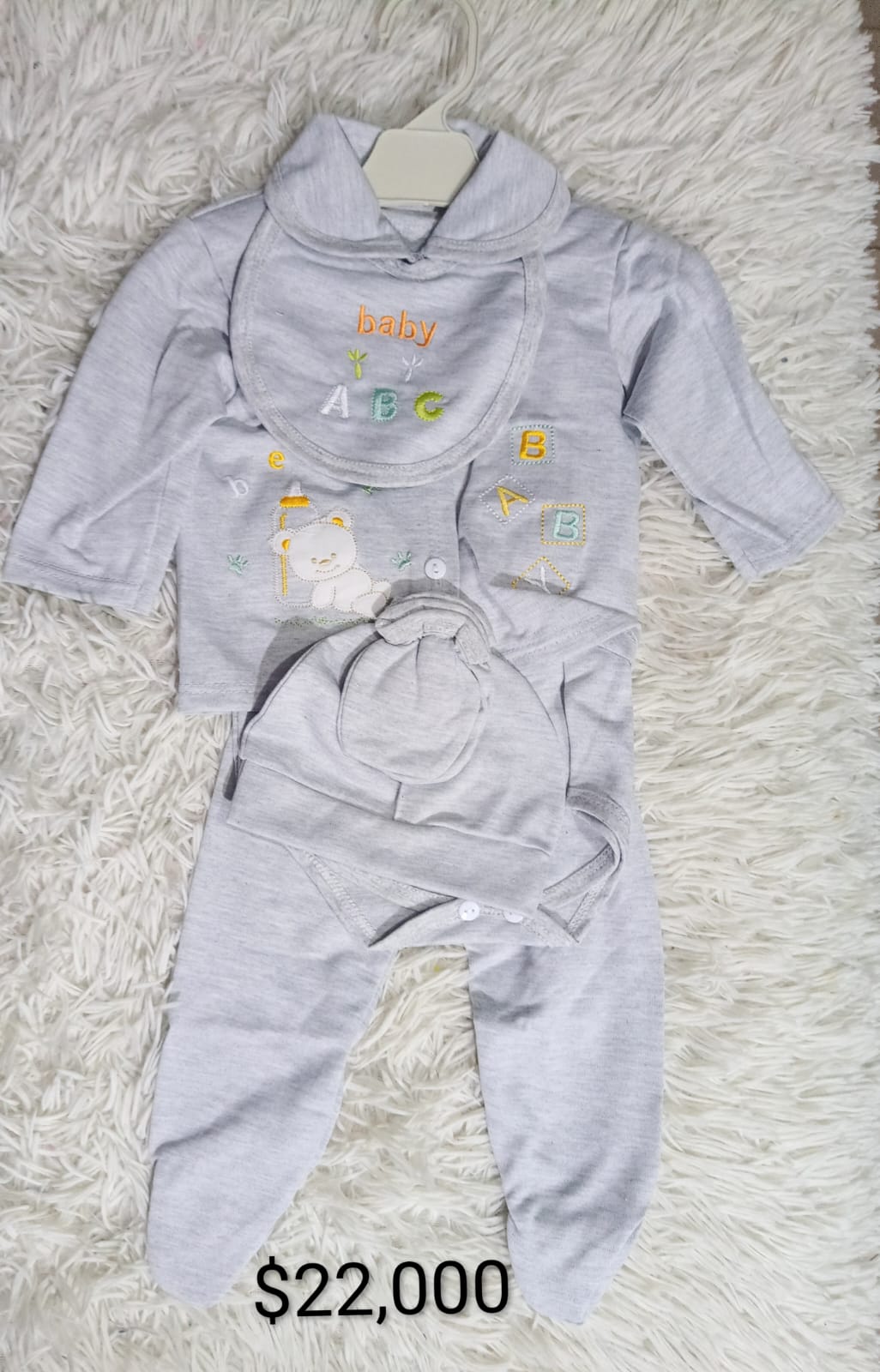 Recibidor de bebe 7 piezas