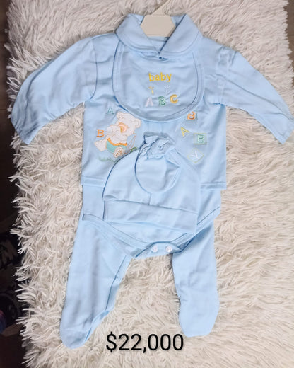 Recibidor de bebe 7 piezas